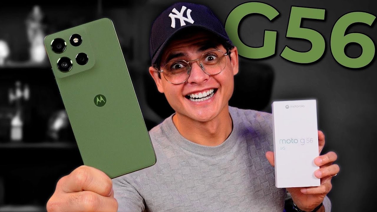 Motorola MOTO G56 - o CELULAR BOM e BARATO? Unboxing e Impress&otilde;es