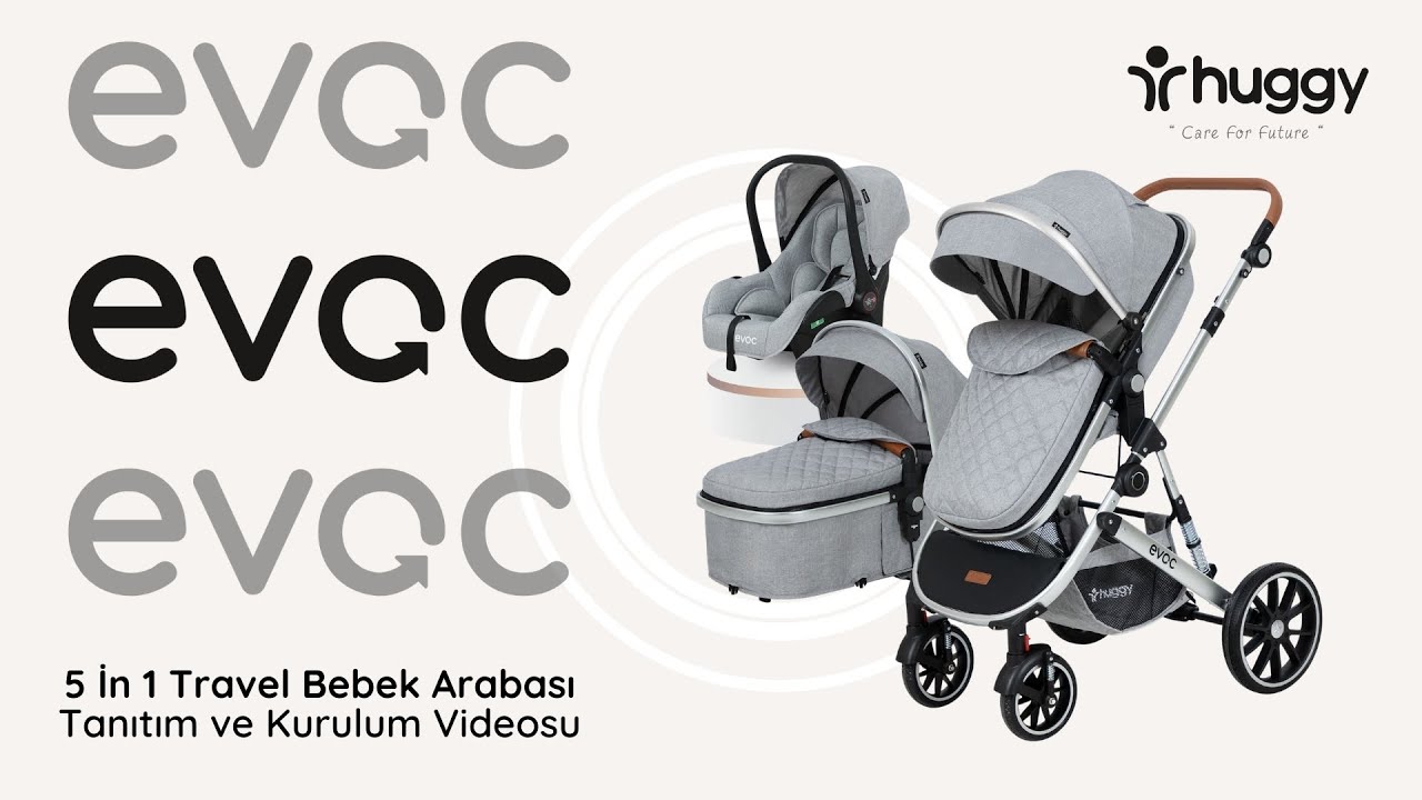 Huggy Evoc Bebek Arabası Kurulum ve Tanıtım