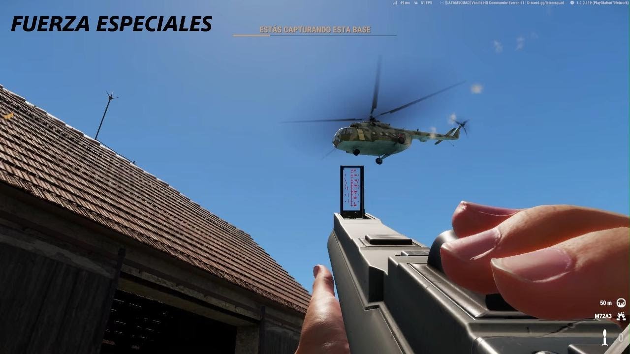 Arma Reforger GoatARGENTINO destruyendo helicópteros