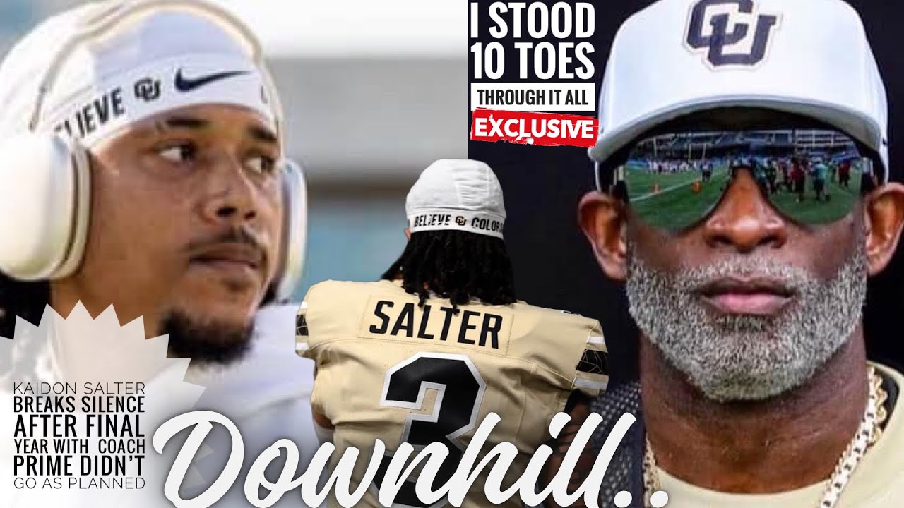 Кайдон Солтер НАРУШАЕТ МОЛЧАНИЕ после своего последнего года в команде COACH PRIME. Вот его настр...