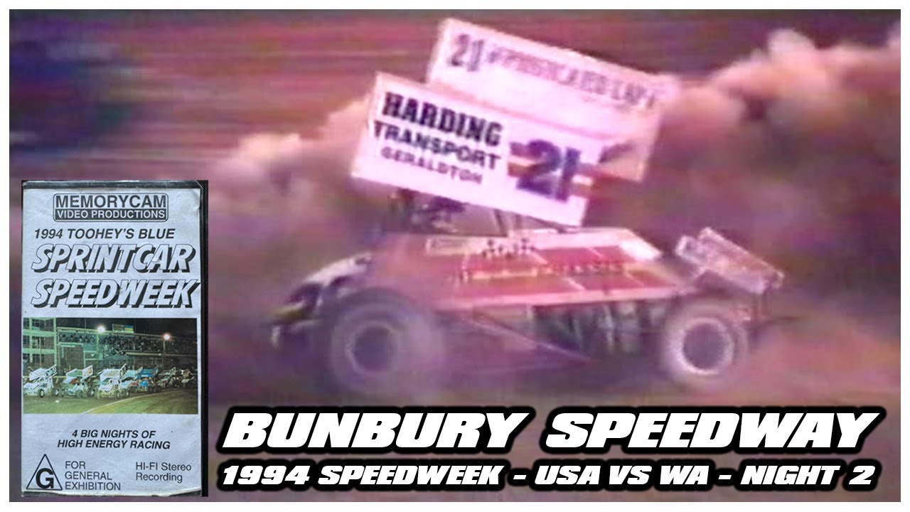 1994 USA VS WA SPEEDWEEK - Part 2 - Don Kreitz / Shane Carson / Mike Sweeney / Mark Wells