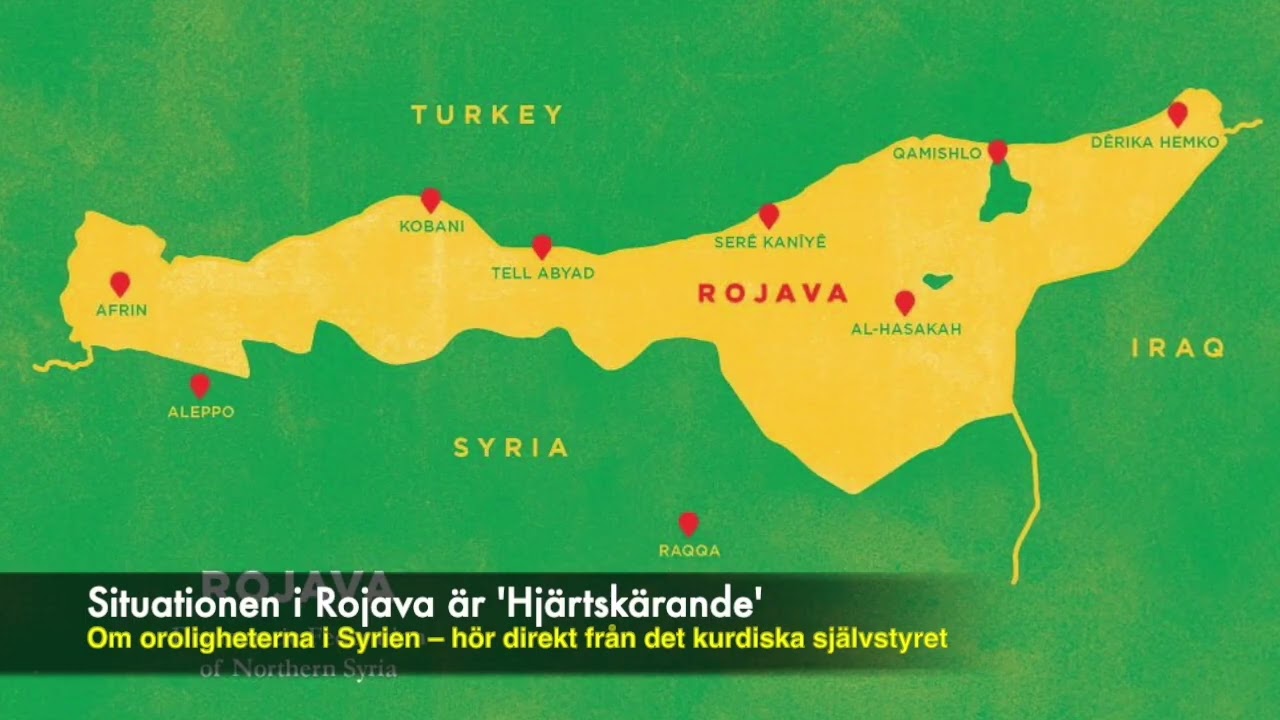 Om oroligheterna i Syrien – hör direkt från det kurdiska självstyret:  “Hjärtskärande”