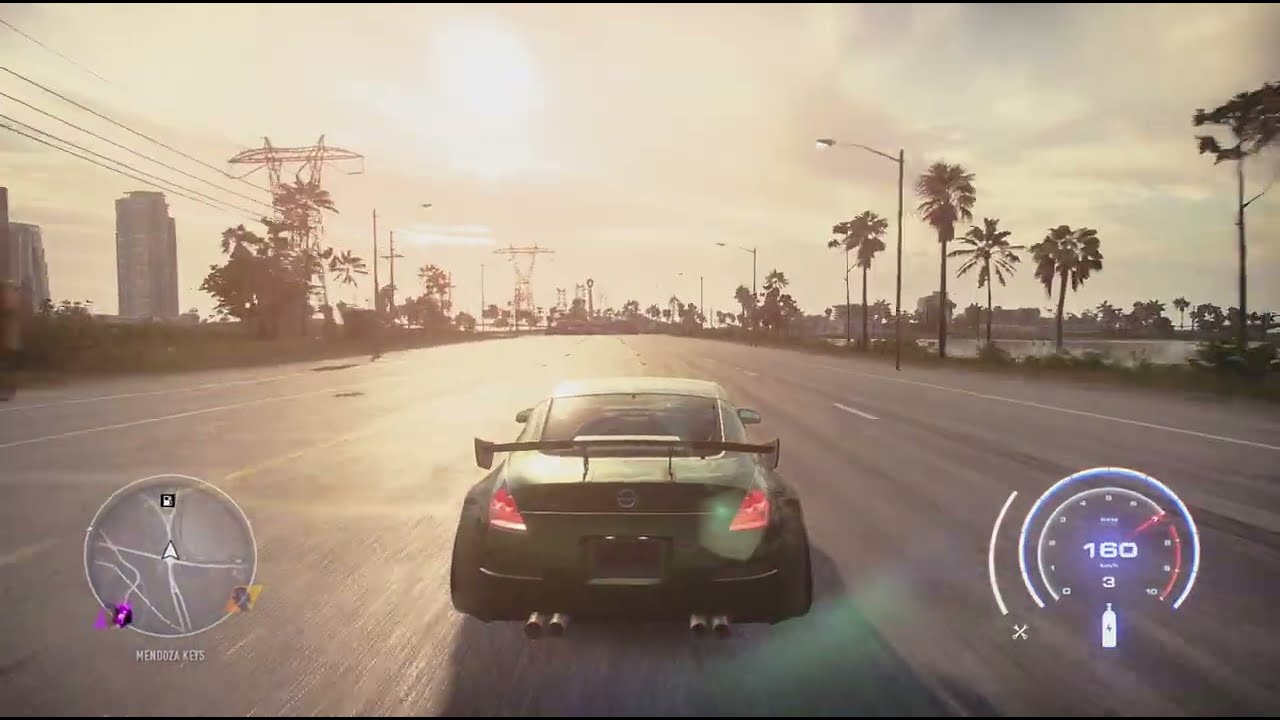 Need for Speed Heat Rachel's 350z But with secret weapon engine..