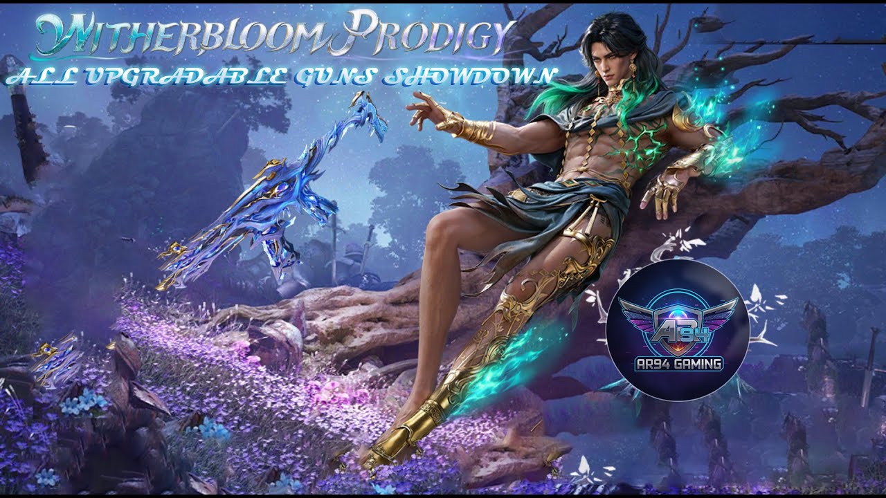 MY LUCK IS INSANE! 🌸 Witherbloom Prodigy Ultimate & All Upgradable Guns Showdown! PUBG Mobile