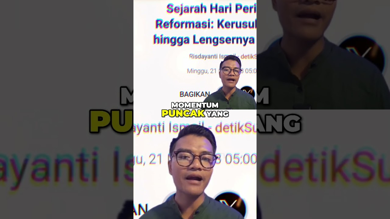 Demonstrasi 1998  Mahasiswa Duduki DPR, Akhiri Orde Baru! | #tolaklupa