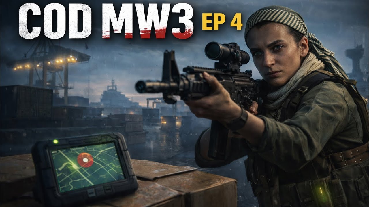 COD MW3 EP 4 – Farah Tracks the Shipment | Precious Cargo Mission