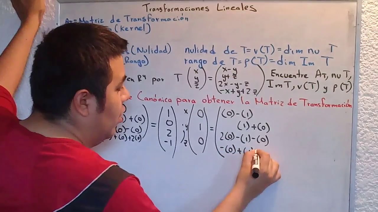 5.3. Representación Matricial de una Transformación de R3 en R4