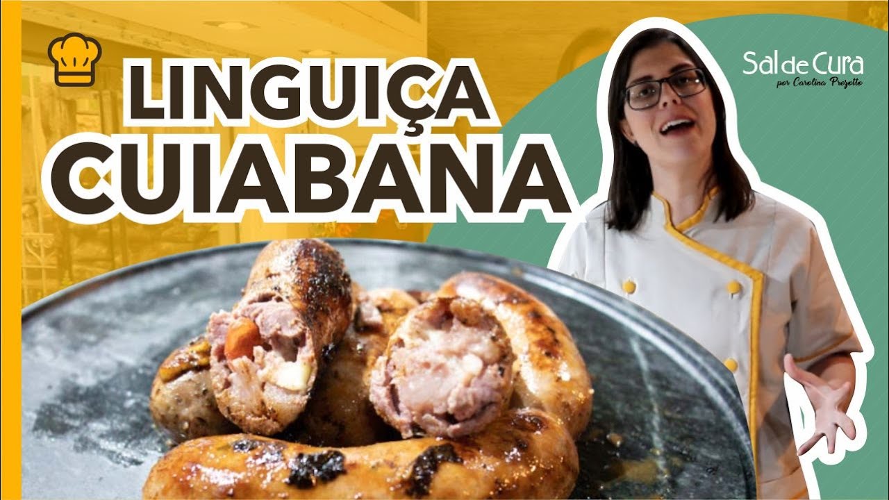 COMO FAZER LINGUIÇA CUIABANA | RECEITA LINGUIÇA TIPO CUIABANA COM QUEIJO | CHARCUTARIA SAL DE CURA