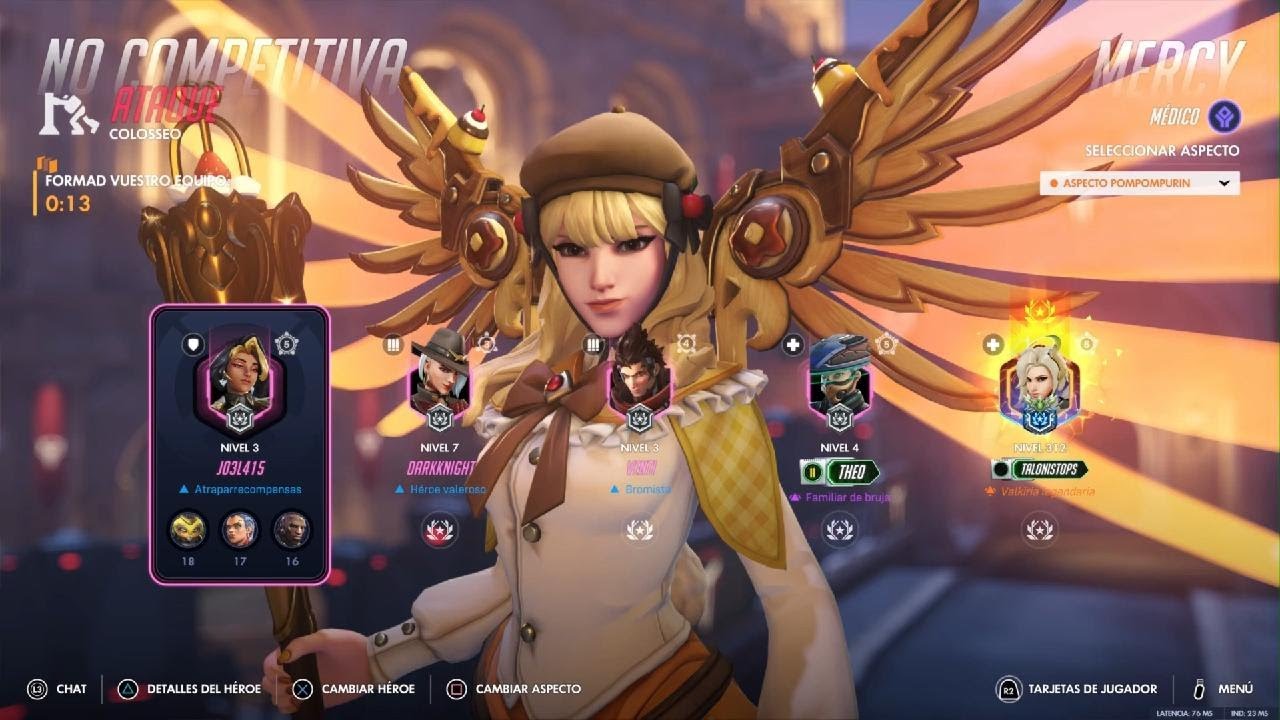 Pompompurin Mercy gameplay + third person POV