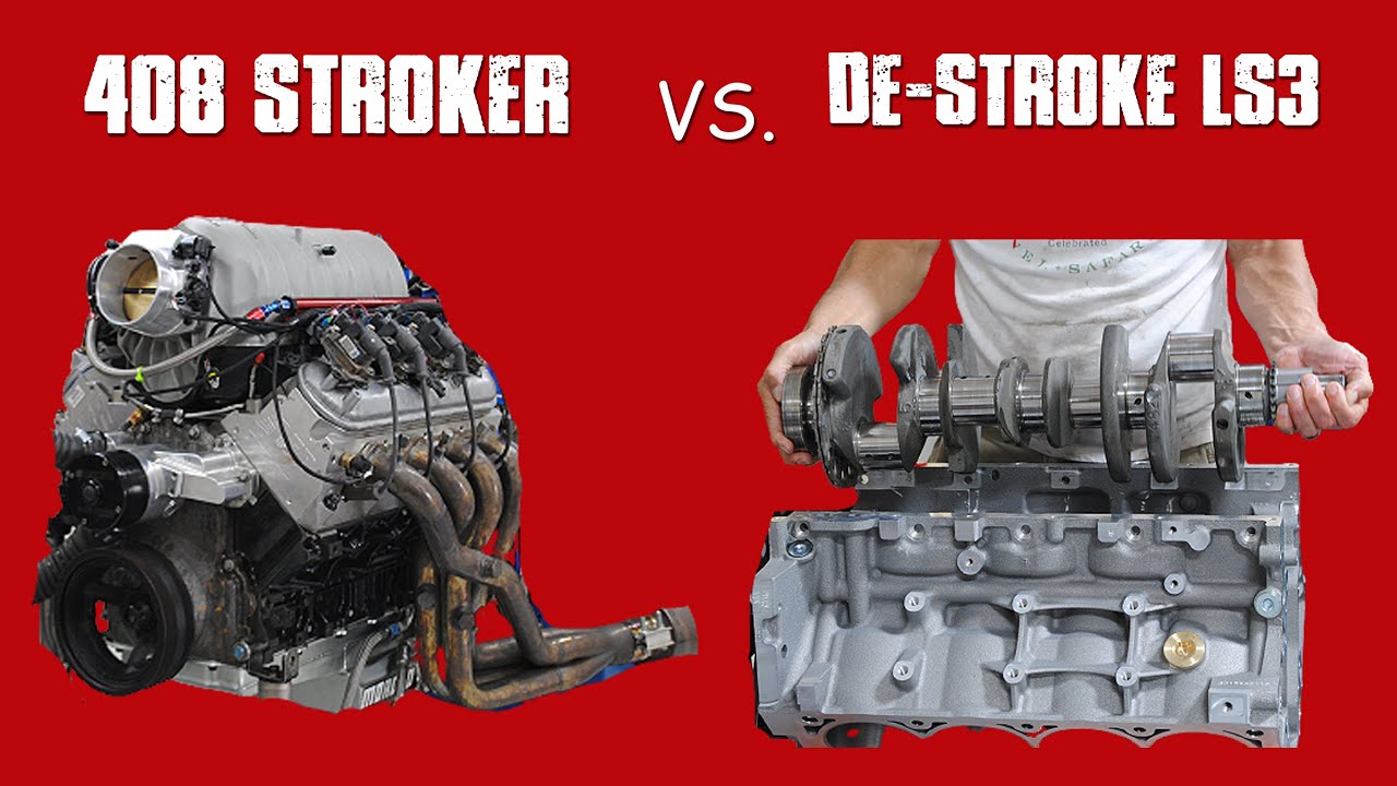 6.0L LS STROKER vs 6.2L LS3 DETROKER