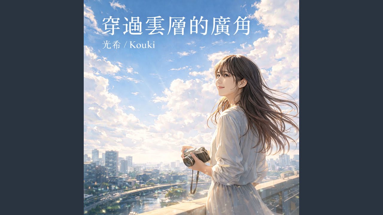 穿過雲層的廣角
