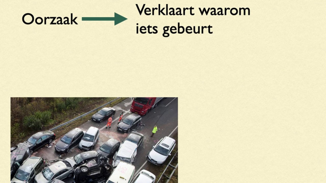 Oorzaak en gevolg