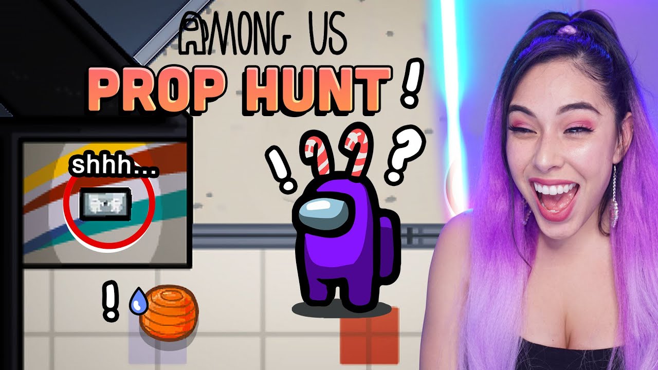 🔴Prop Hunt Among Us W/ YouTube Friends
