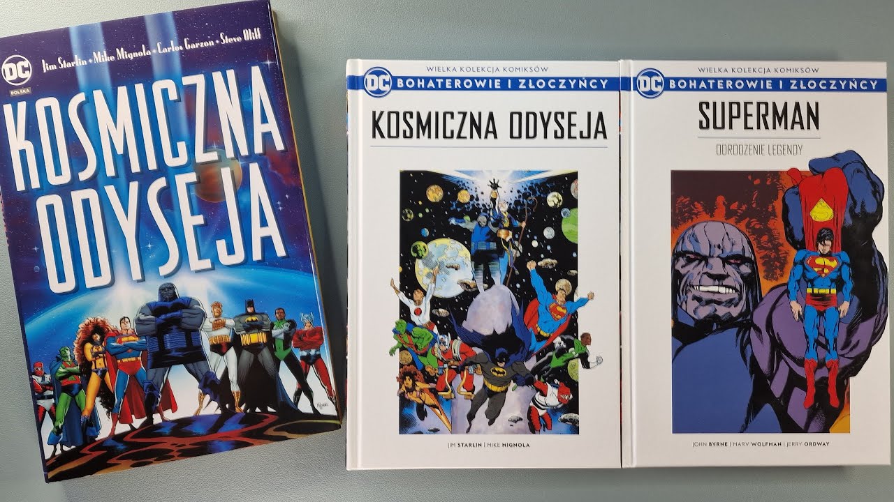 DC: BOHATEROWIE I ZŁOCZYŃCY 66-67: Kosmiczna Odyseja , Superman Odrodzenie Legendy