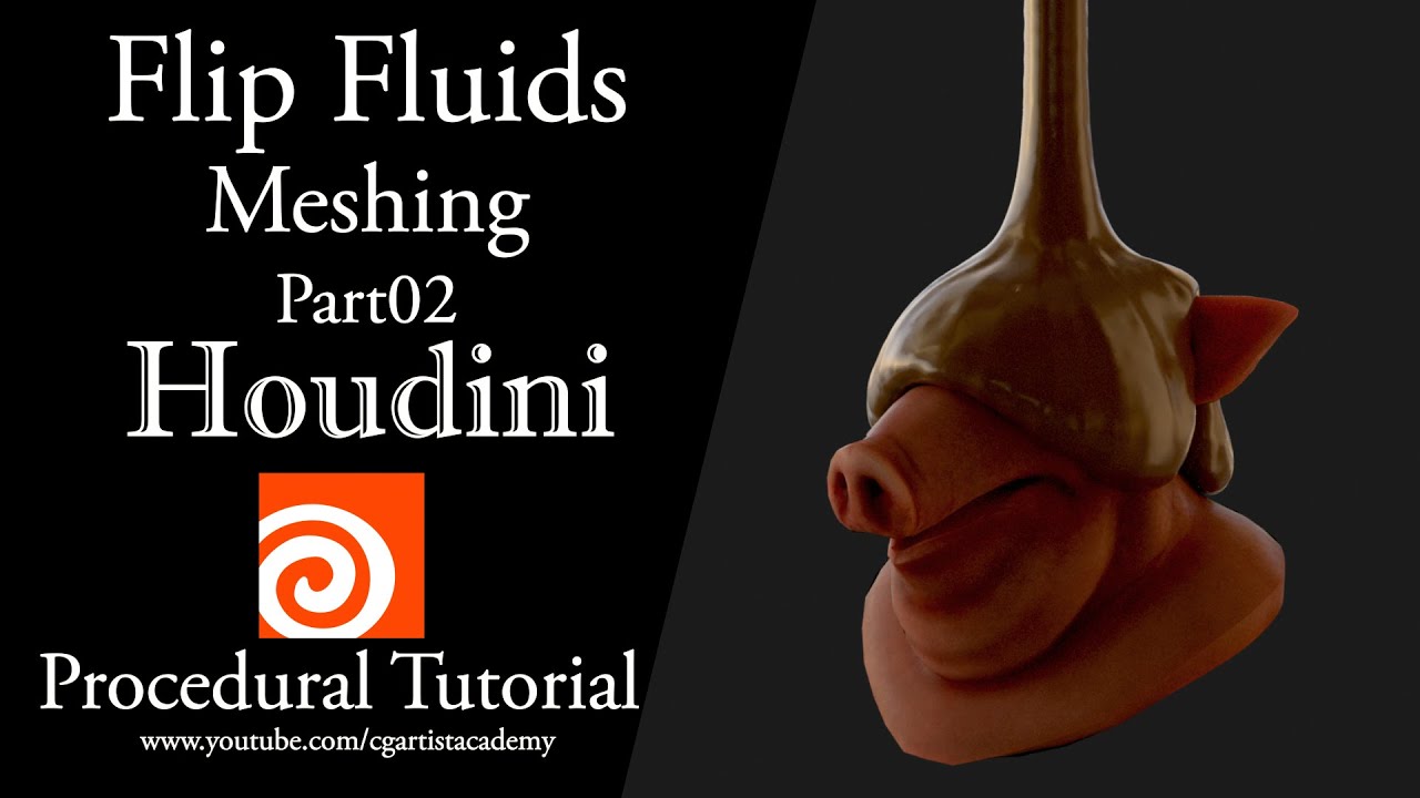 Houdini Flip Fluids Part 02 Meshing