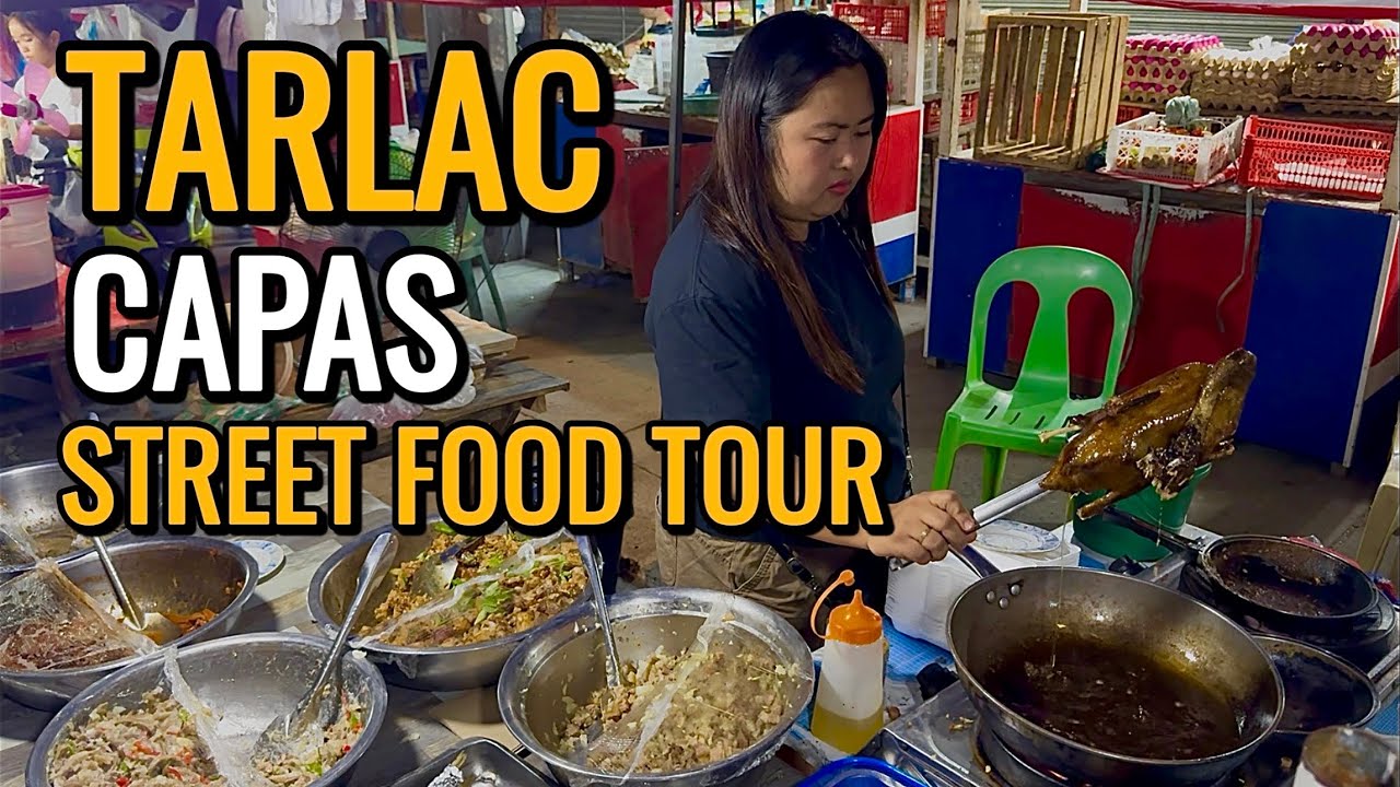 Philippine Street Food in Tarlac | Amazing Filipino Food Tour at Capas Market (2026) 🇵🇭
