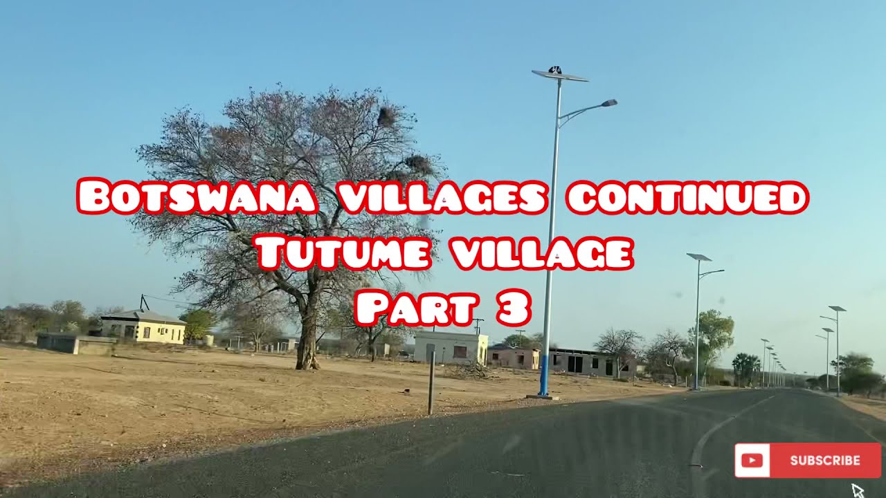 Botswana villages