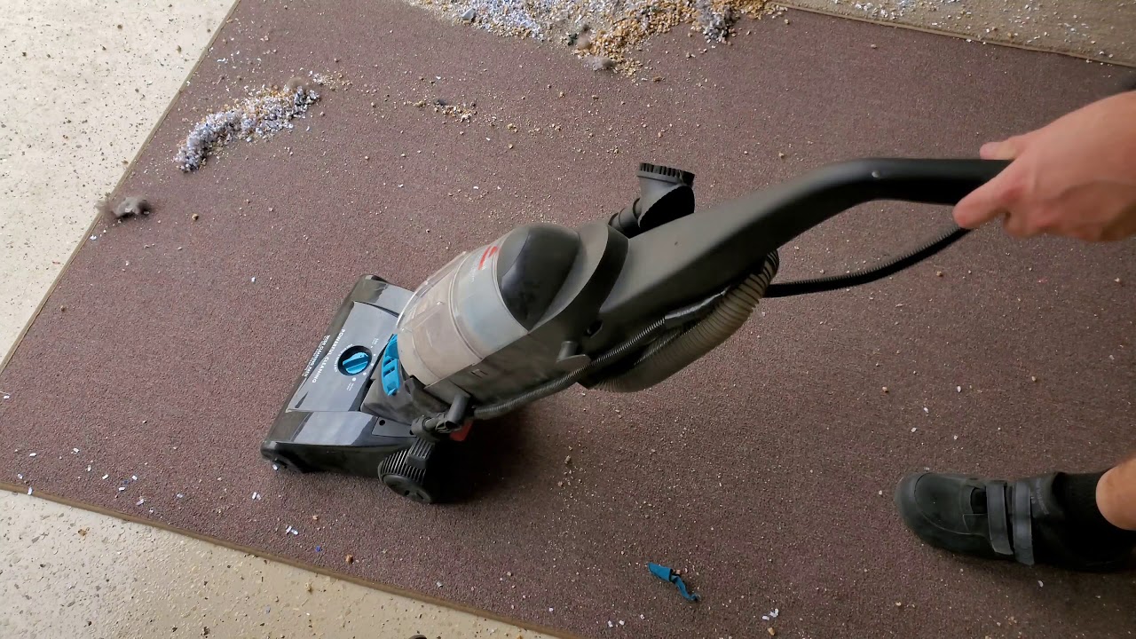 Bissell and Dirt Devil, EXTREME mess test.