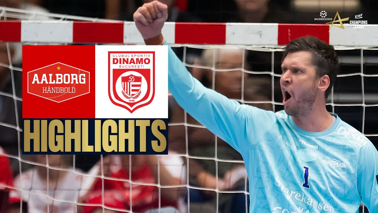 Aalborg H&aring;ndbold 🆚 Dinamo Bucuresti | H&Oslash;JDEPUNKTER | Machineseeker EHF Champions League 2025/26