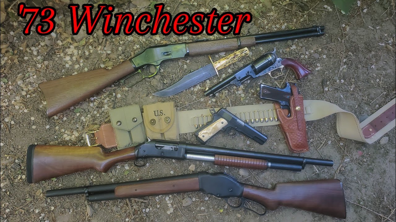 Карабин Winchester Saddle Ring 1873 года производства компании Miroku