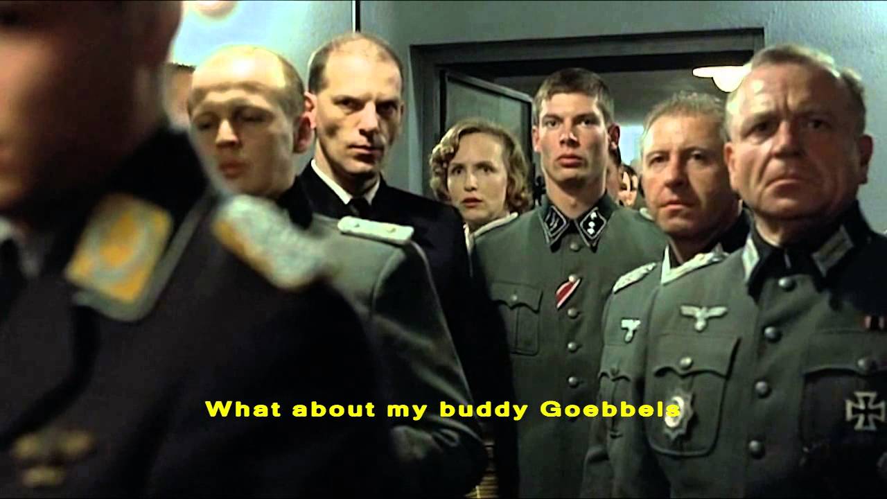 Hitler reacts to broken door at Philosophicum University Mainz