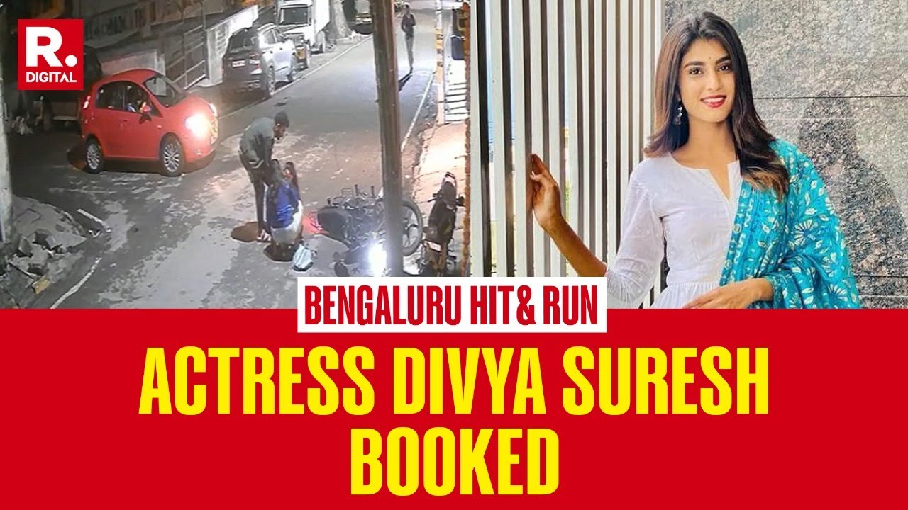 Bengaluru Hit & Run Case: Big Boss Fame Divya Suresh Booked, Accused Of  Leaving Woman Injured