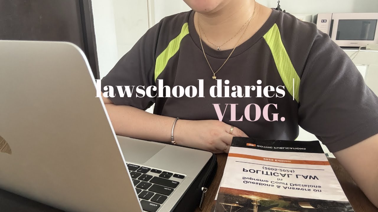 law school life | uni vlog + tips from a working law student