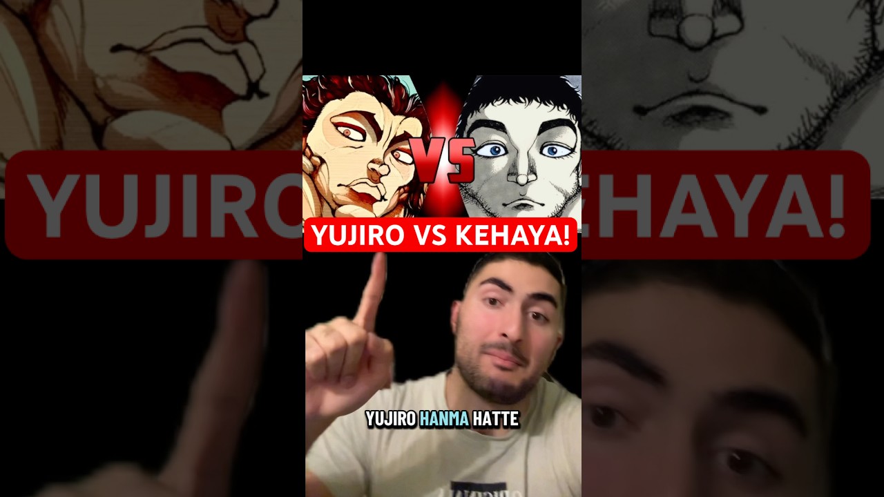 YUJIRO VS KEHAYA😱 #baki #bakihanma #yujirohanma #hanma #anime #animeedit #manga #fypシ #fy