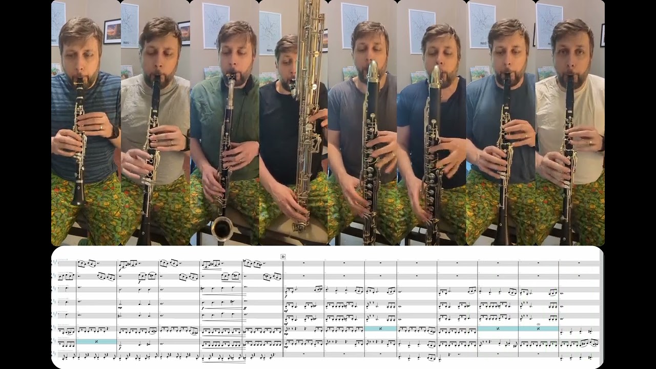 FFVII  - Fight On! / 更に闘う者達  - Nobuo Uematsu (arr. Alex Pritchard) - Clarinet Choir