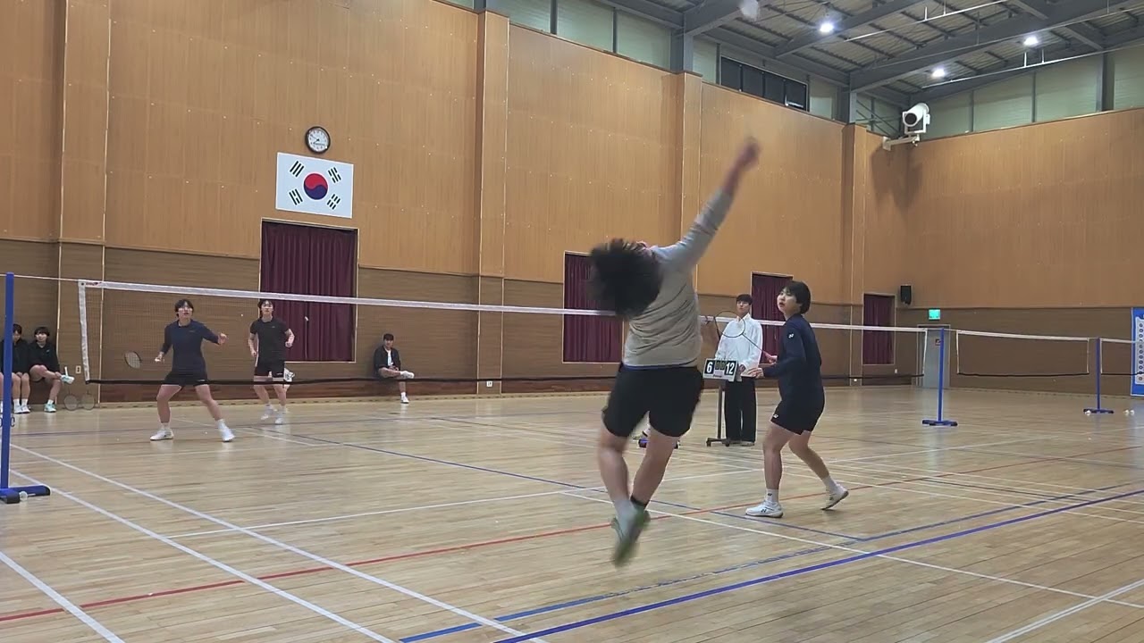 성심여고 배드민턴시범경기 _with 정소영 코치님 