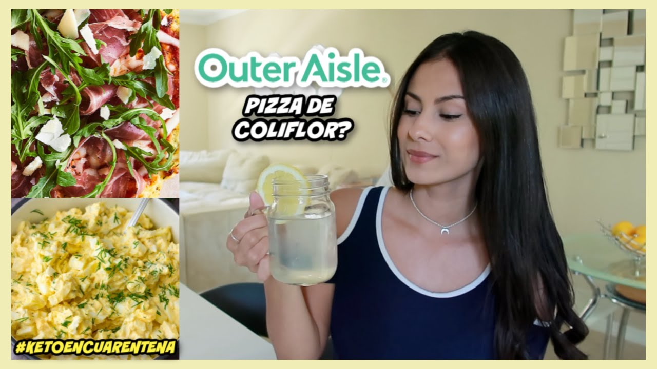 QUE COMO EN UN DÍA ENTERO EN KETO | PIZZA DE COLIFLOR? | ENSALADA DE HUEVO | DIETA CETOGÉNICA