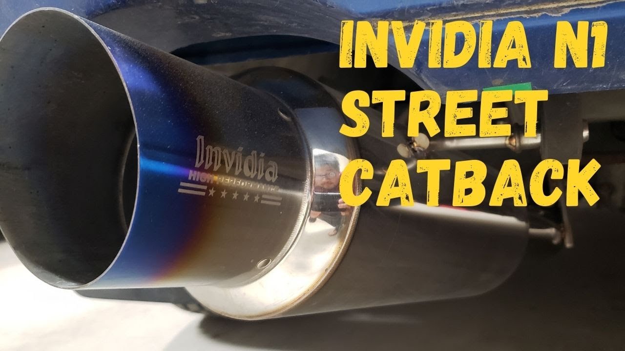 INVIDIA N1 STREET CATBACK (2004 WRX) - NEW EXHAUST