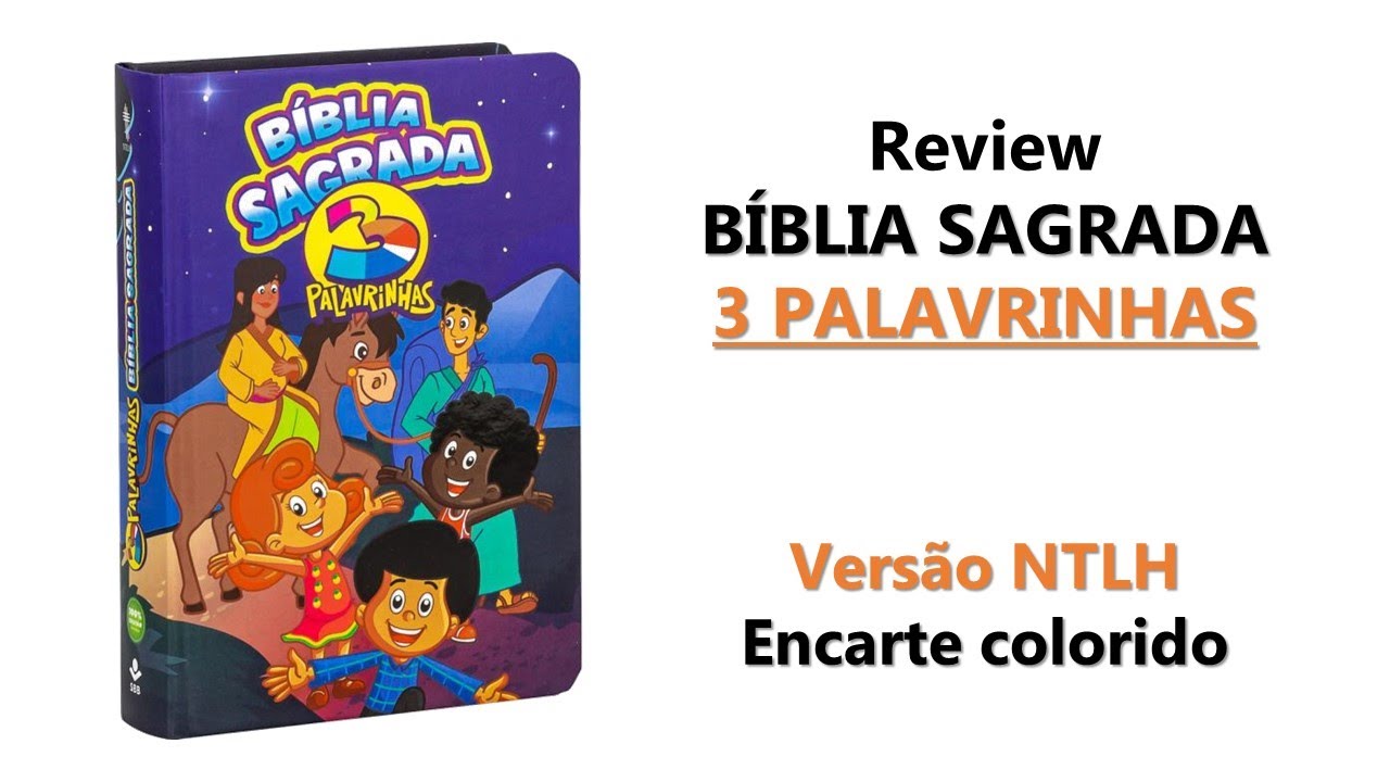 Review – BÍBLIA SAGRADA 3 PALAVRINHAS (Lançamento!)