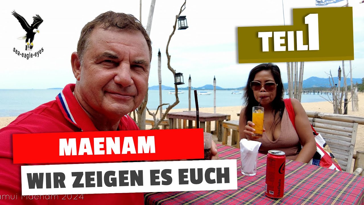 Koh Samui Teil 1 Wie sieht es aus am Strand von Maenam auf Koh Samui