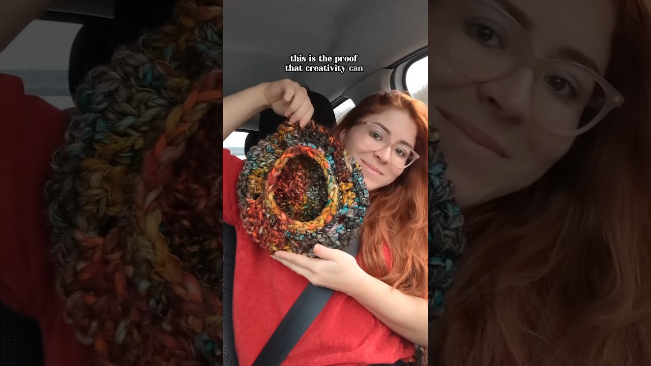 Crochet a chunky beret with me! 🧶💖 Free pattern in the description!