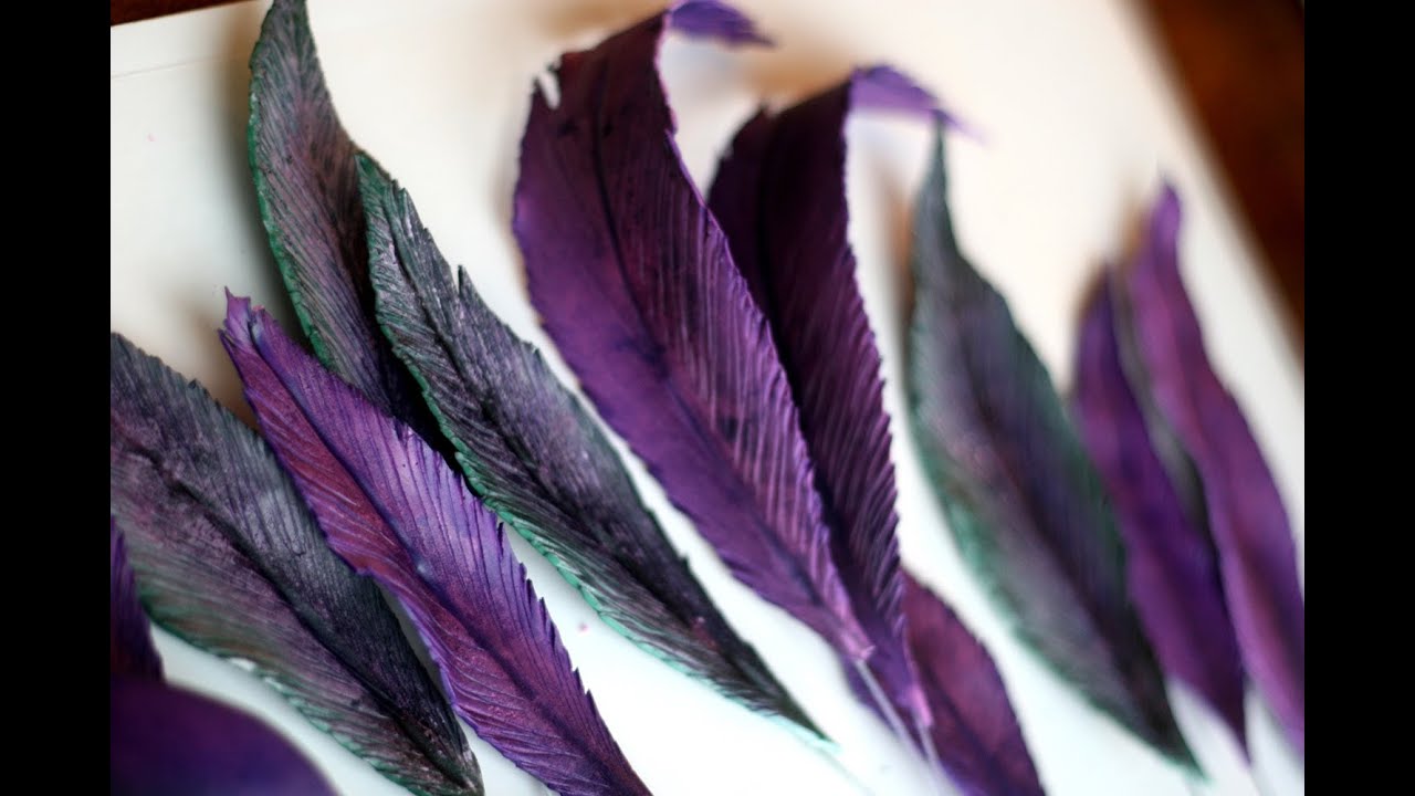 How to Make a Sugar Feather; A McGreevy Cakes Tutorial