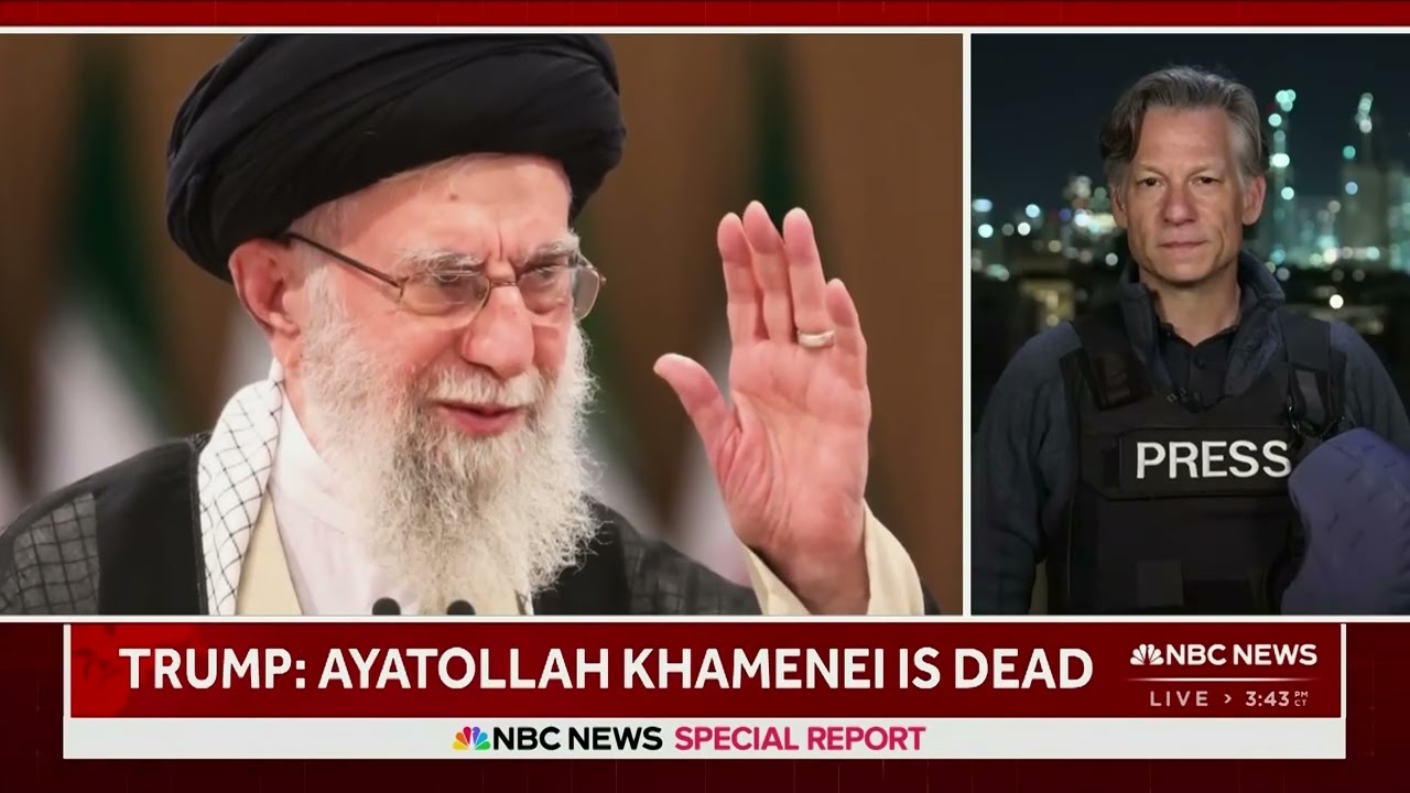 TRUMP: Supreme Leader of Iran Khamenei dead following Israel’s strike on Iran