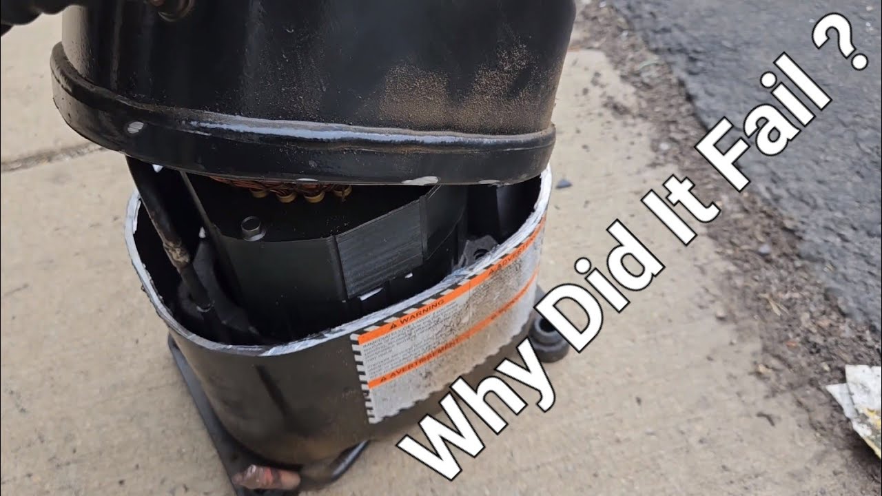 What's Inside A Fridge Compressor | Cutting Open A Tecumseh Compressor