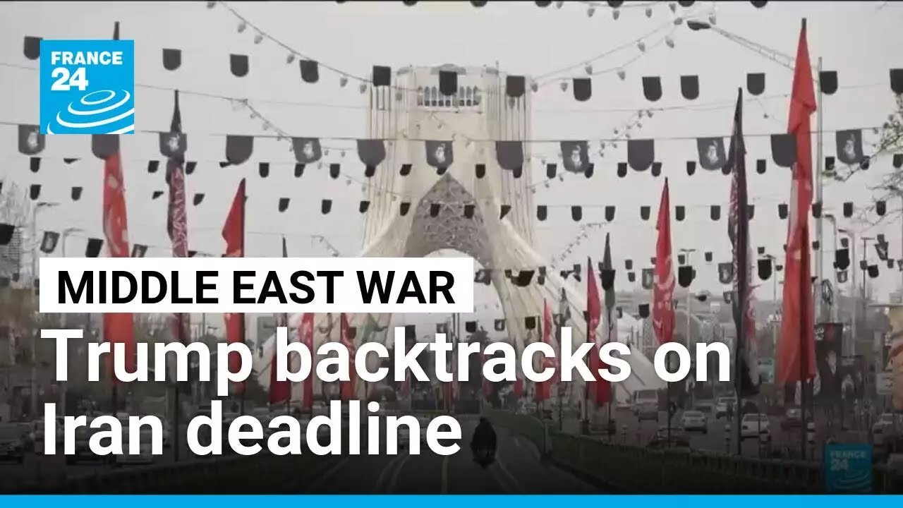Trump backtracks on Iran's deadline to reopen Strait of Hormuz &bull; FRANCE 24 English