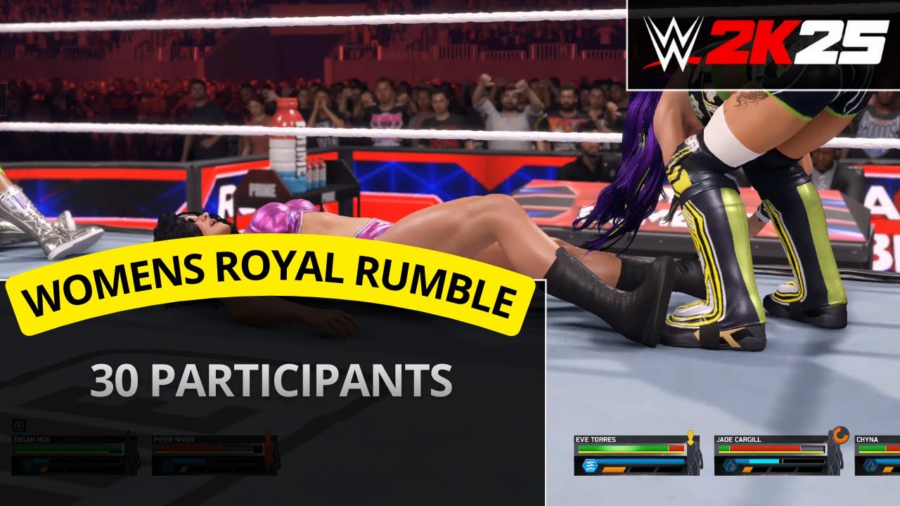 WWE 2K25 – 30-Man Royal Rumble Match (#10)