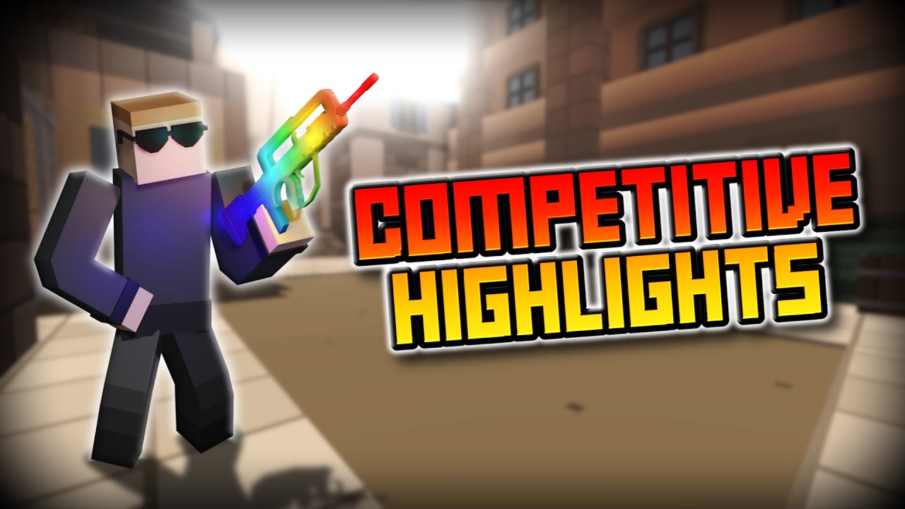 Playing KRUNKER COMPETITIVE Again! | Comp Highlights