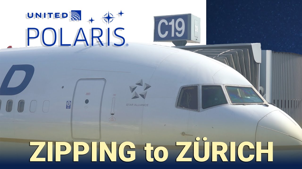 Zipping to Zürich in United Polaris Business Class - Boeing 767 Edition