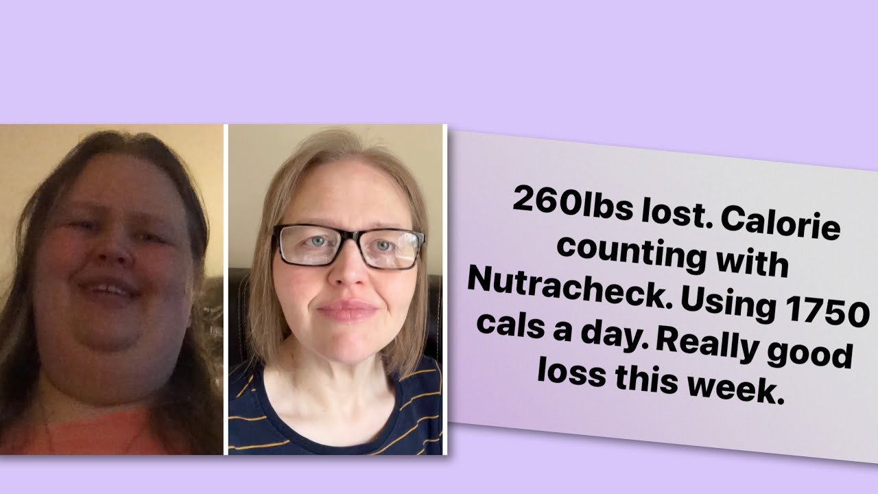 A week calorie counting with Nutracheck. Using 1750 calories a day. A good loss this week.