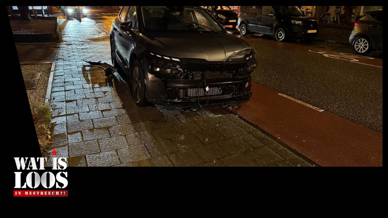 BOTSING TUSSEN TWEE AUTO’S IN MAASTRICHT: GEEN GEWONDEN