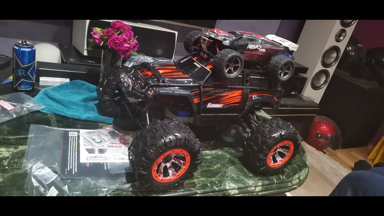 Traxxas Summit / Revo Telemetrie Setup Drehzahl und Spannung