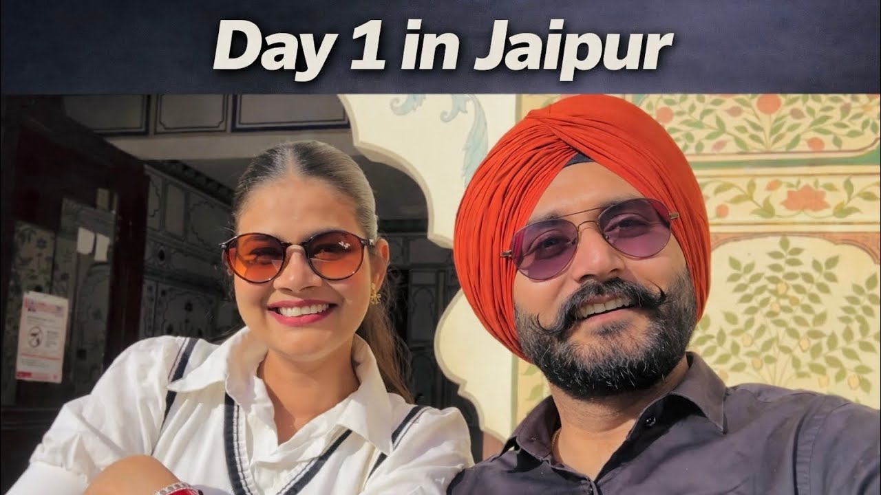 Ajo Jaipur ghuma diye mittro Day 1 🤩