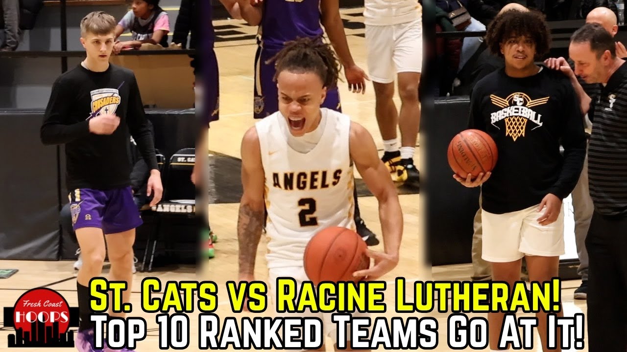 Racine St. Cats vs Racine Lutheran Rematch Gets HEATED! Full Highlights!