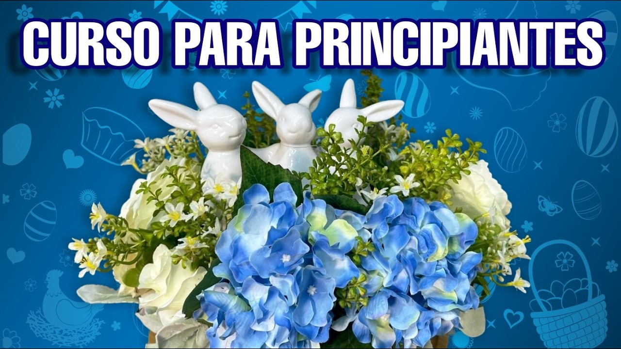 CURSO para PRINCIPIANTES #arreglosflorales