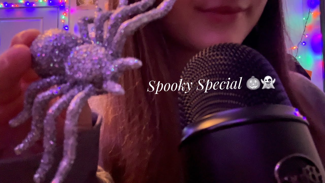 Soft & Spooky ASMR ✨ Halloween Trigger Words 🎃