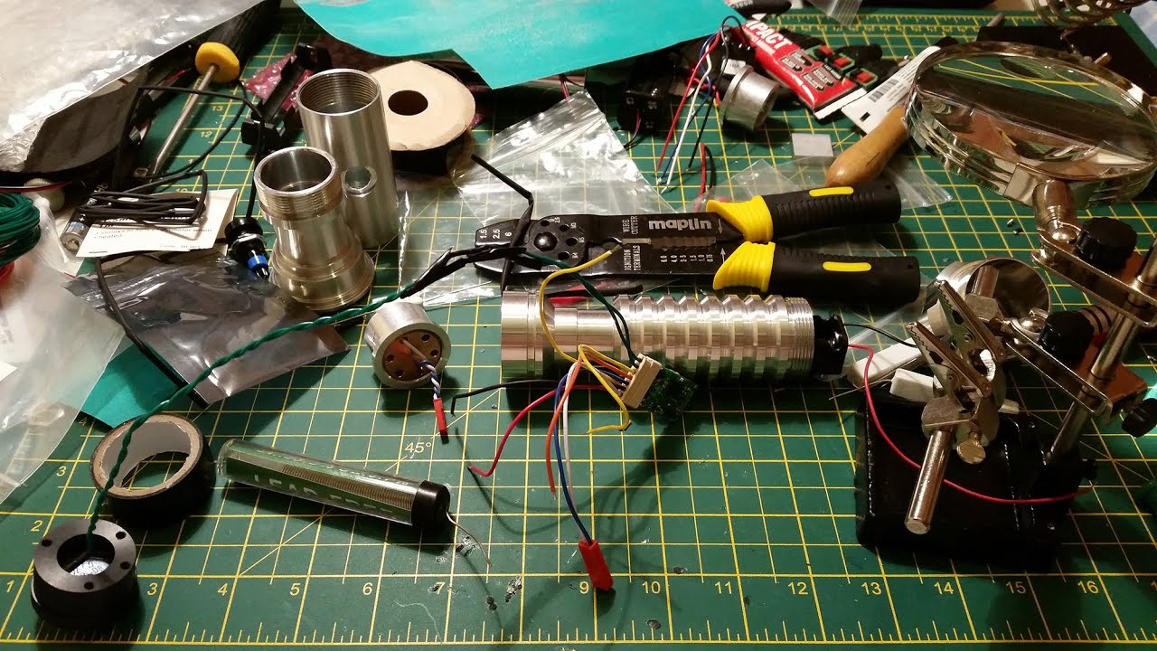 Building a new Lightsaber with Nano Biscotte v2 soundboard